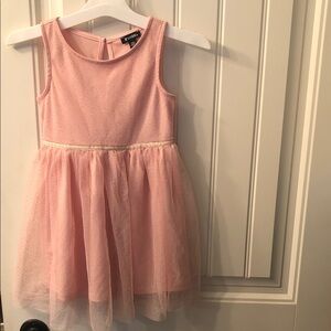 Zunie Pink Glitter Tulle Party Dress